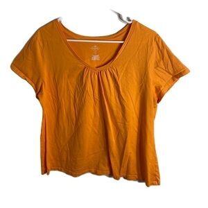 St. John’s Bay Orange T-shirt 1X Short Sleeve Women’s